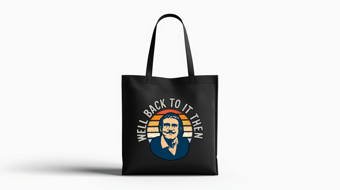 Well, back to it then-Black-Tote bag