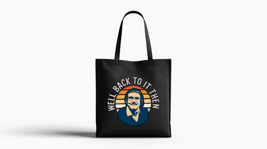 Well, back to it then-Black-Tote bag